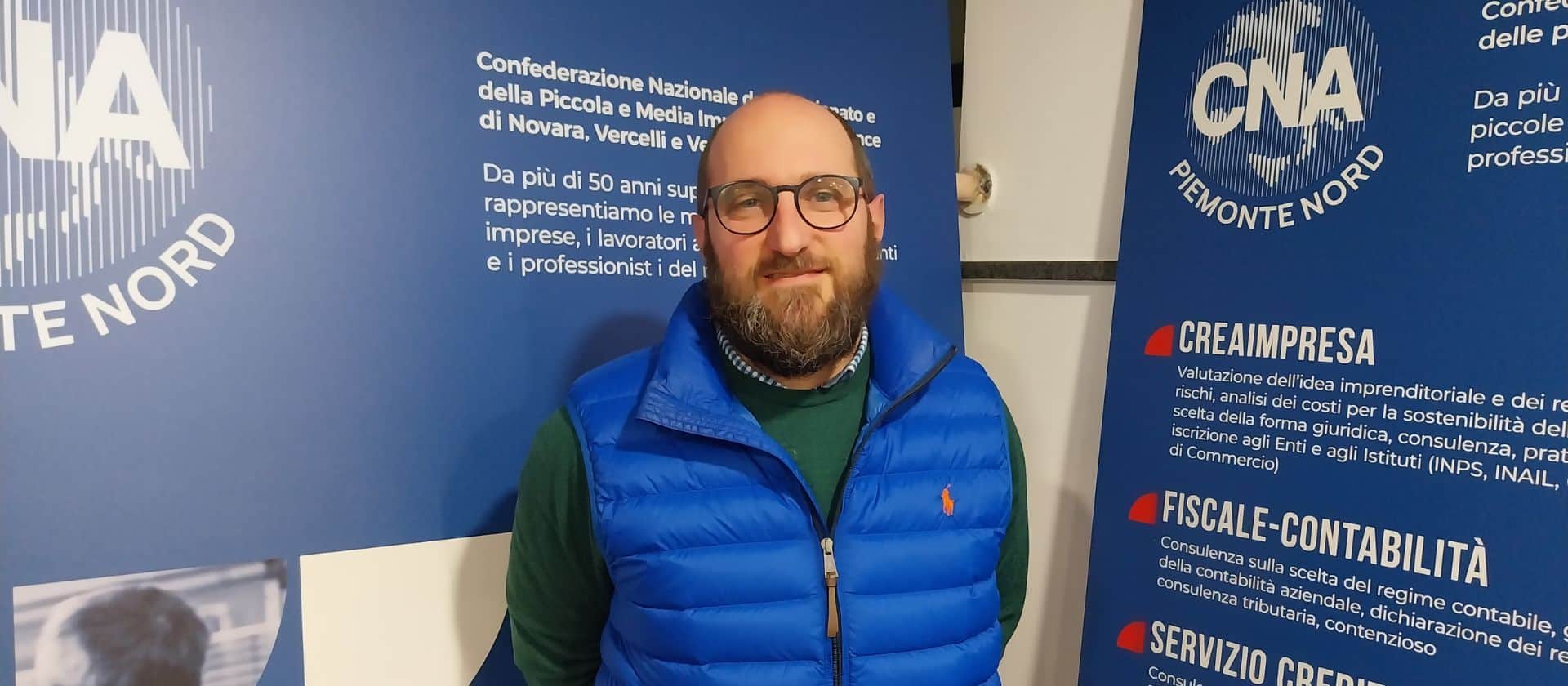 Mattia Lomazzi presidente CNA Fita Piemonte Nord